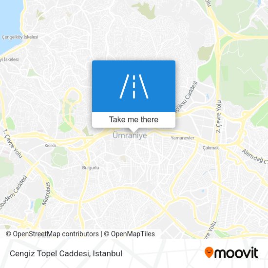 Cengiz Topel Caddesi map
