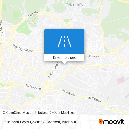Maraşal Fevzi Çakmak Caddesi map