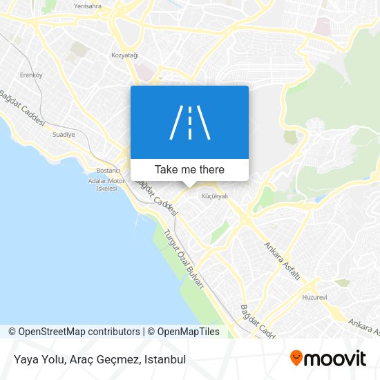 Yaya Yolu, Araç Geçmez map
