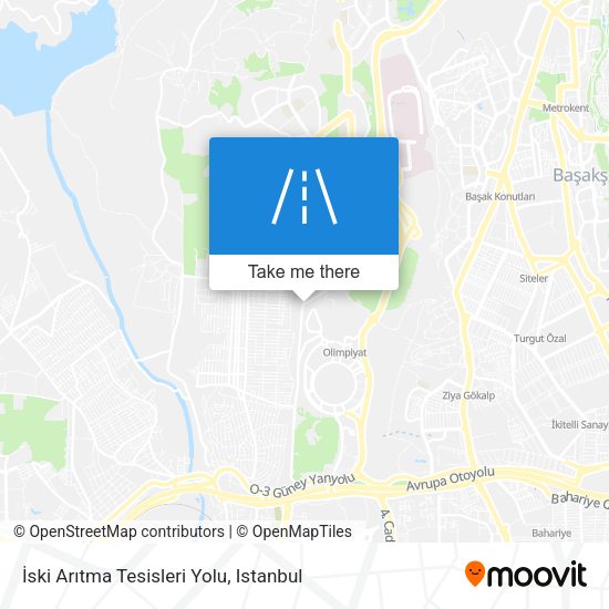İski Arıtma Tesisleri Yolu map