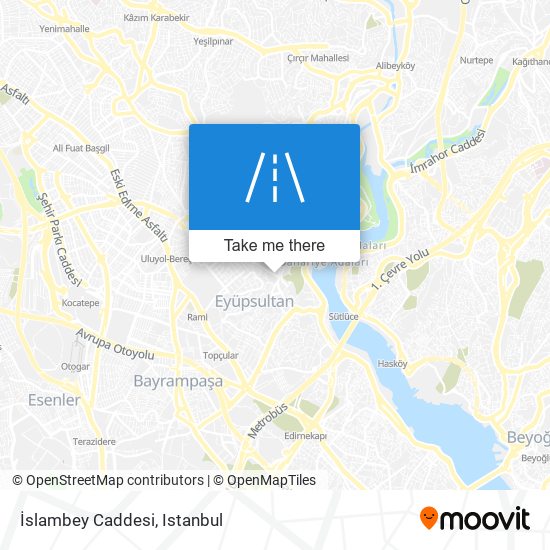 İslambey Caddesi map