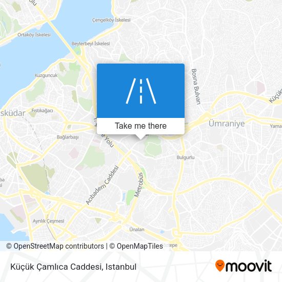 Küçük Çamlıca Caddesi map