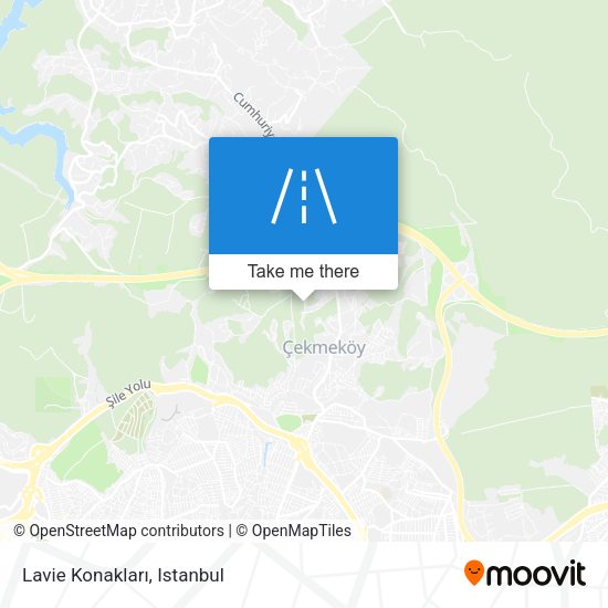 Lavie Konakları map