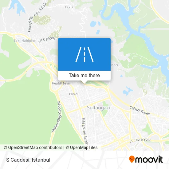 S Caddesi map