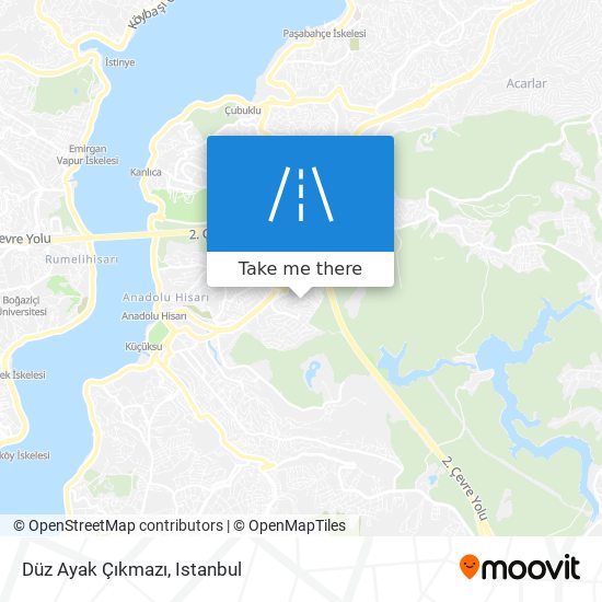 Düz Ayak Çıkmazı map