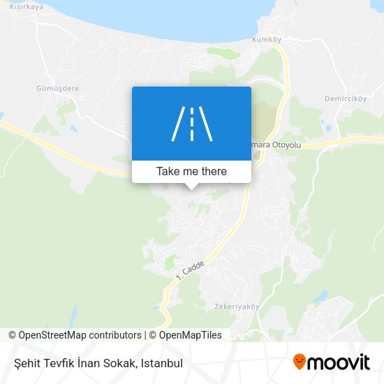 Şehit Tevfik İnan Sokak map