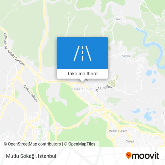 Mutlu Sokağı map