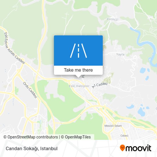 Candan Sokağı map