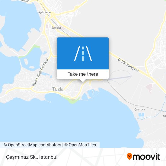 Çeşminaz Sk. map