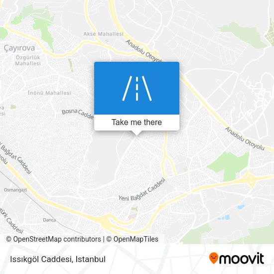 Issıkgöl Caddesi map