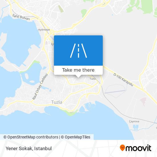 Yener Sokak map