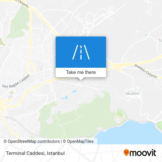 Terminal Caddesi map