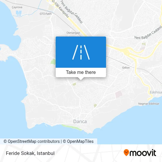 Feride Sokak map