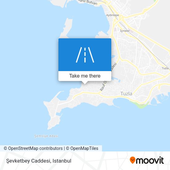 Şevketbey Caddesi map