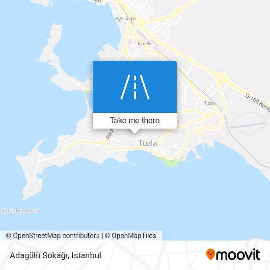 Adagülü Sokağı map