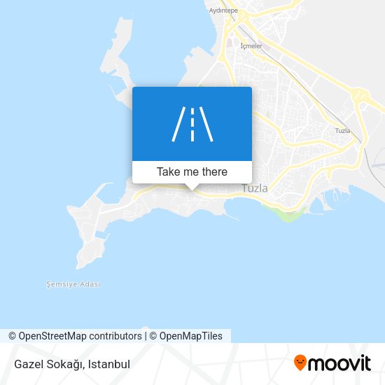 Gazel Sokağı map
