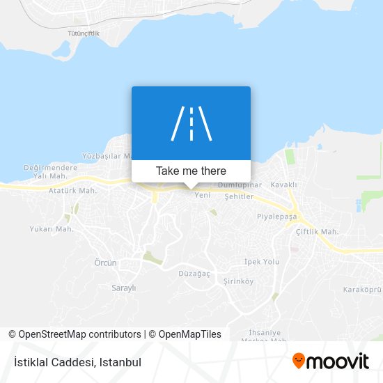İstiklal Caddesi map