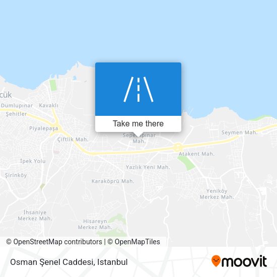 Osman Şenel Caddesi map