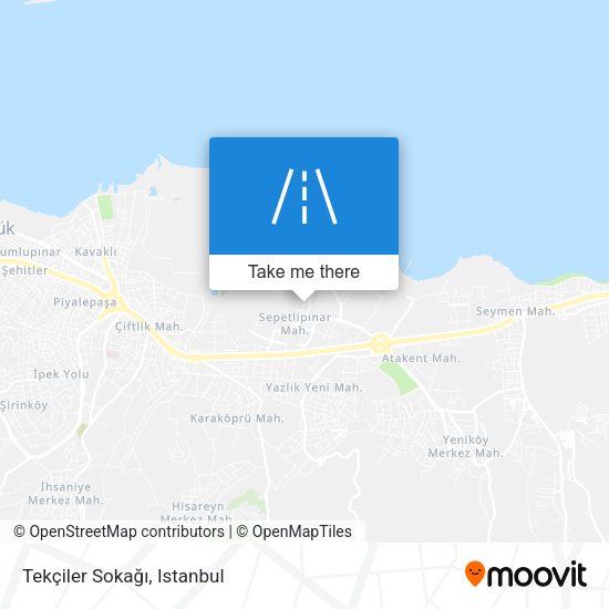 Tekçiler Sokağı map
