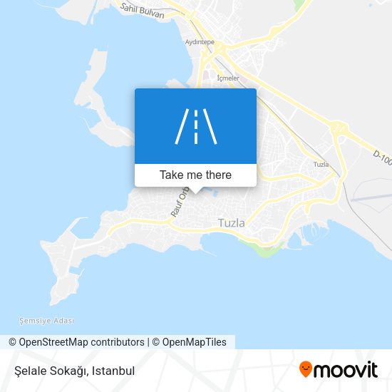 Şelale Sokağı map