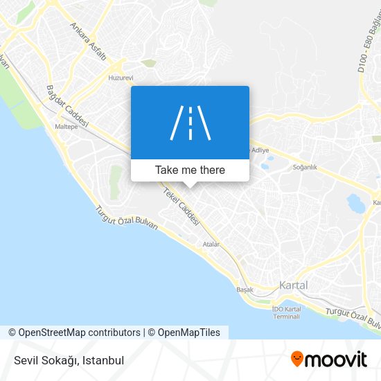 Sevil Sokağı map