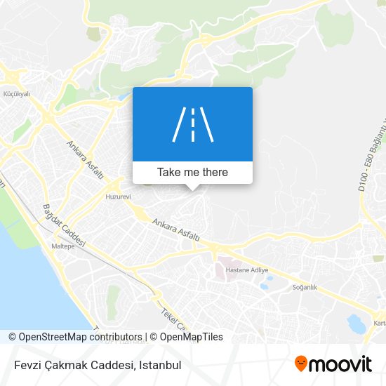 Fevzi Çakmak Caddesi map