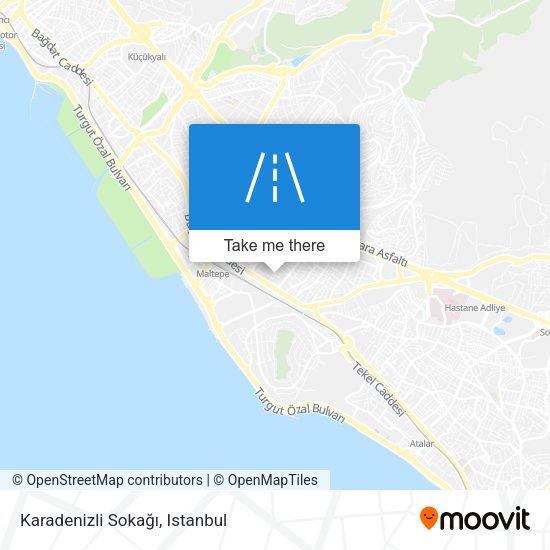 Karadenizli Sokağı map
