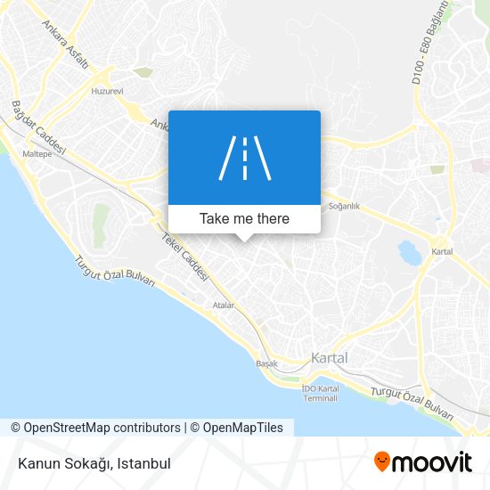 Kanun Sokağı map