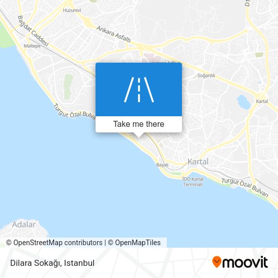 Dilara Sokağı map