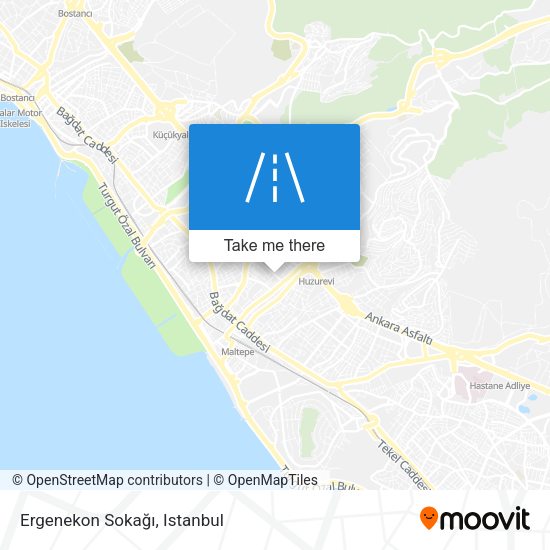 Ergenekon Sokağı map