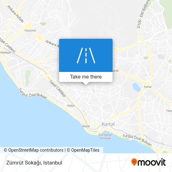 Zümrüt Sokağı map