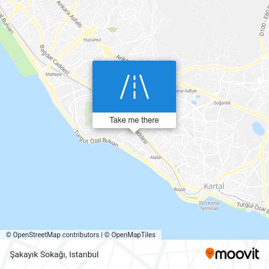 Şakayık Sokağı map