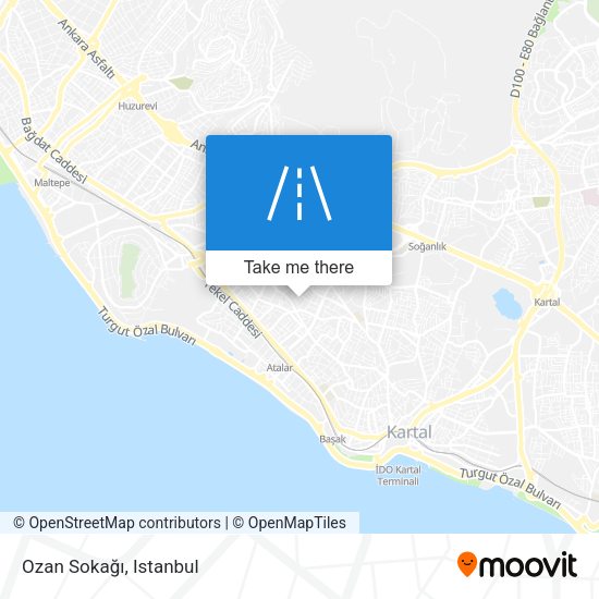 Ozan Sokağı map