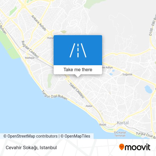 Cevahir Sokağı map