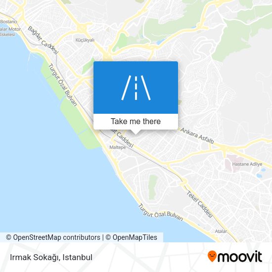 Irmak Sokağı map