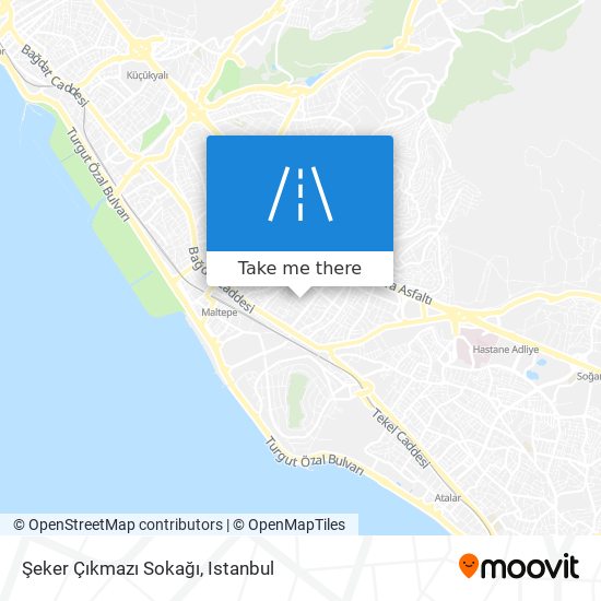 Şeker Çıkmazı Sokağı map