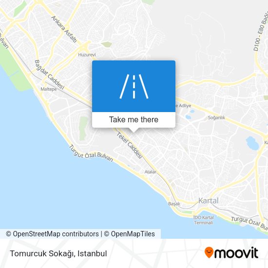 Tomurcuk Sokağı map
