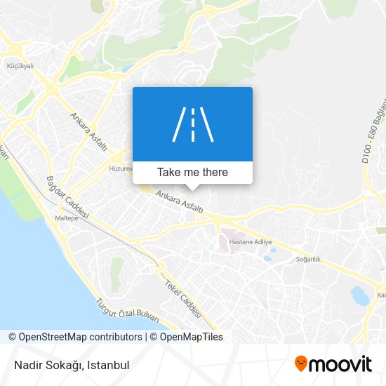 Nadir Sokağı map