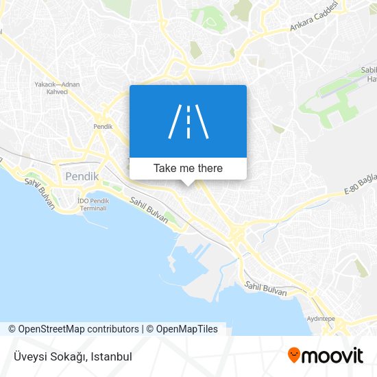 Üveysi Sokağı map