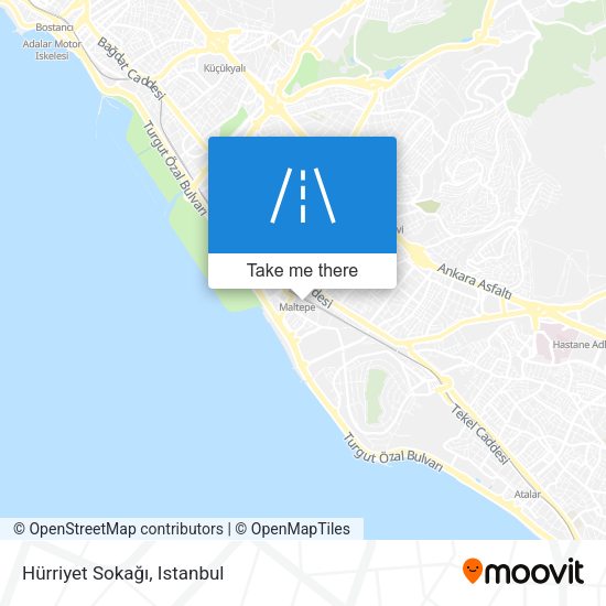 Hürriyet Sokağı map