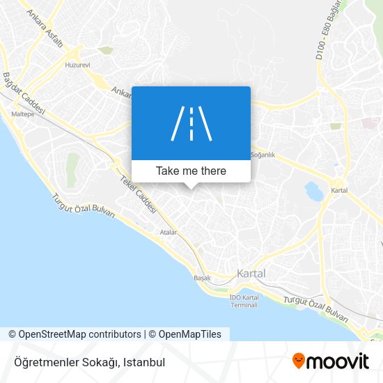 Öğretmenler Sokağı map