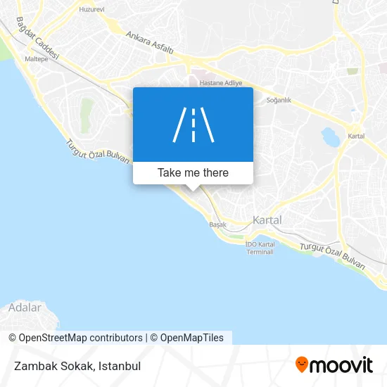 Zambak Sokak map