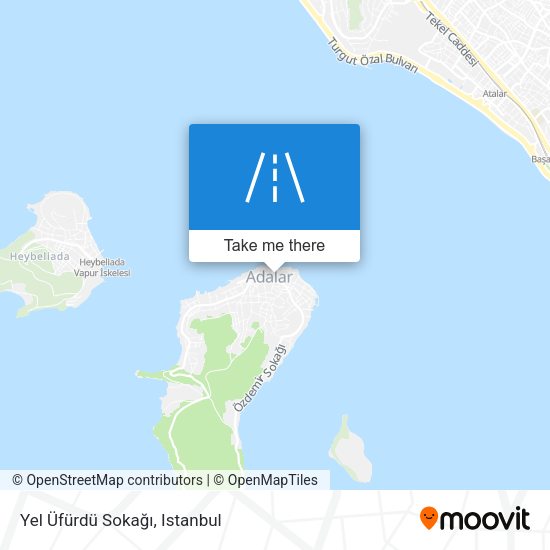 Yel Üfürdü Sokağı map