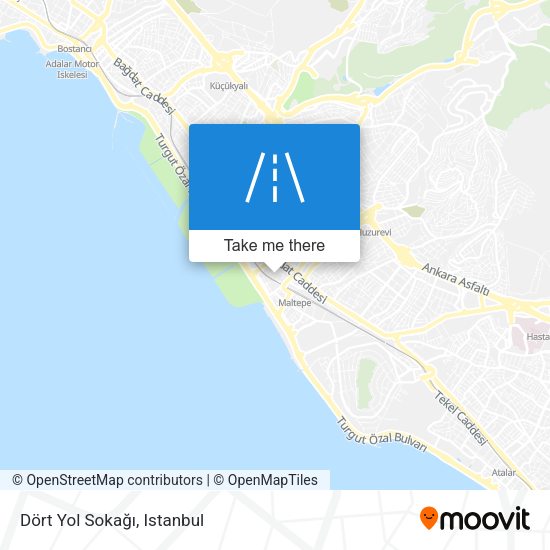 Dört Yol Sokağı map