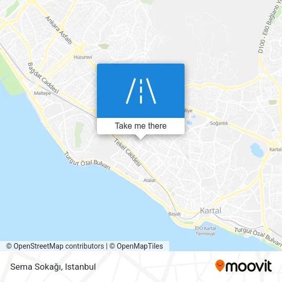 Sema Sokağı map