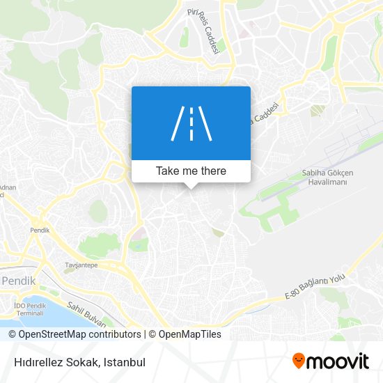 Hıdırellez Sokak map