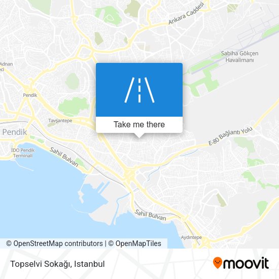 Topselvi Sokağı map
