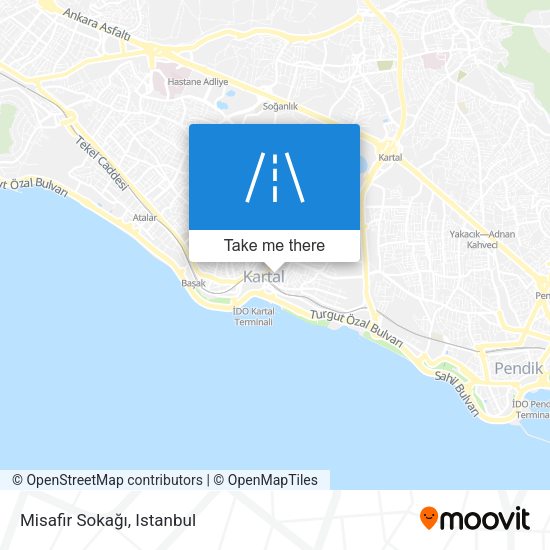 Misafir Sokağı map