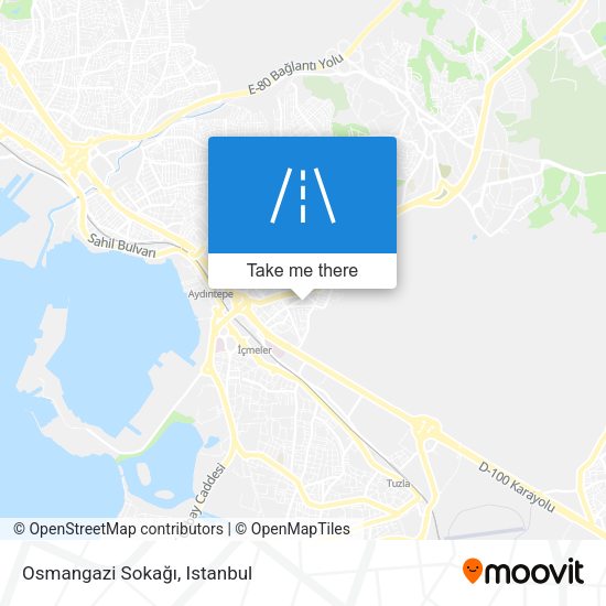 Osmangazi Sokağı map