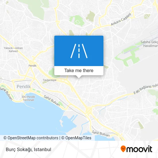 Burç Sokağı map